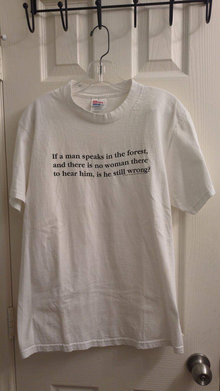 Vintage Hanes Graphic T-Shirt β White Crewneck, 90s/Y2K Now and Zen Tee M